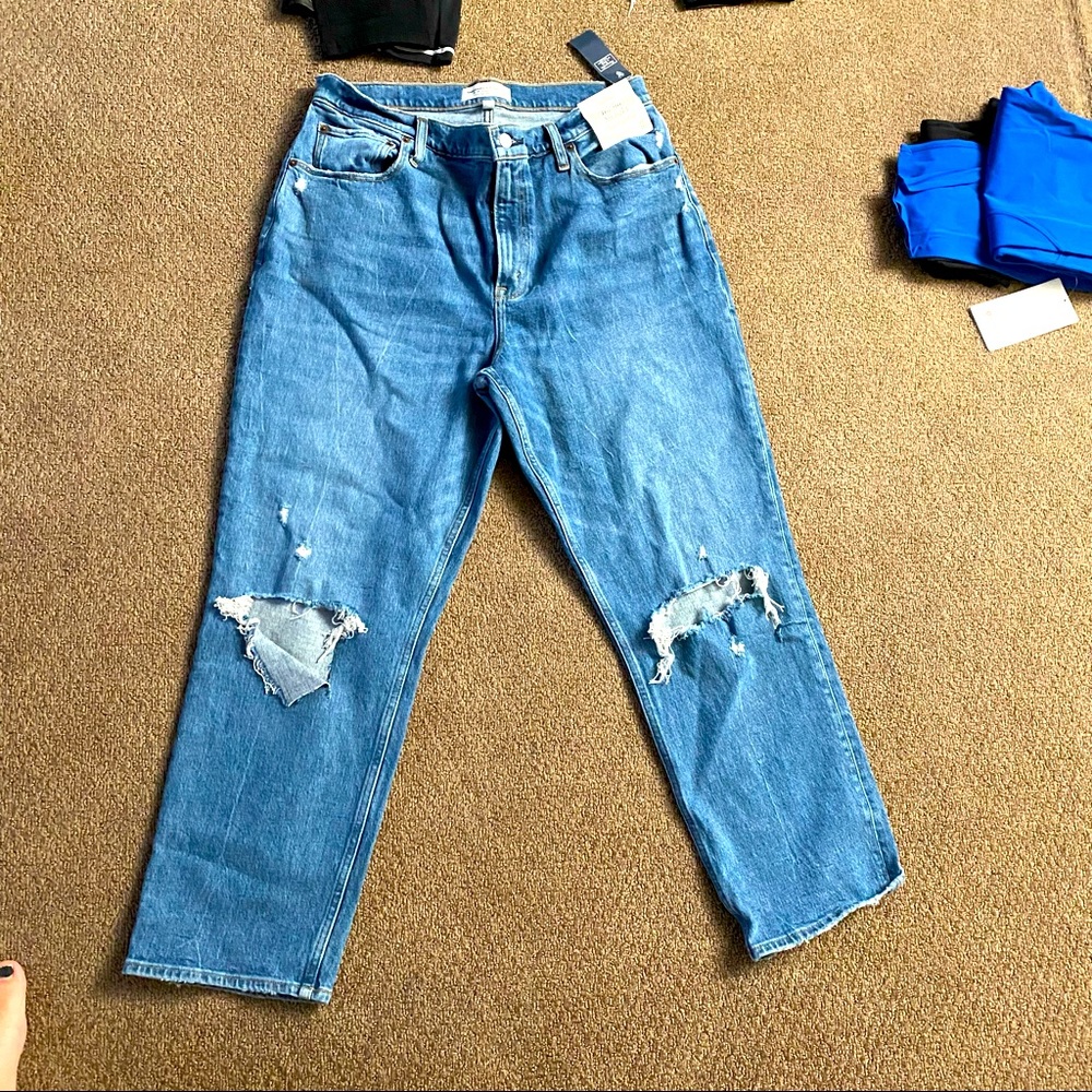 Abercrombie curve love 90s straight